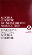 Cover of Testimone d'accusa - ­Witness for the prosecution