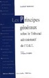 Cover of Les principes généraux selon le tribunal administratif de l'OIT