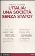 Cover of L'Italia: una società senza Stato?
