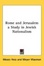 Cover of Rome and Jerusalem a Study in Jewish Nationalism