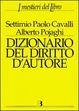 Cover of Dizionario del diritto d'autore