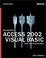 Cover of Microsoft  Access 2002 Visual Basic  for Applications Step by Step