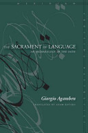 More about The Sacrament of Language