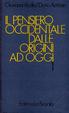 Cover of Il pensiero occidentale dalle origini ad oggi