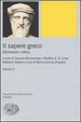Cover of Il sapere greco