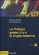 Cover of La filologia germanica e le lingue moderne