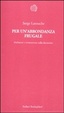 Cover of Per un'abbondanza frugale