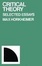 Cover of Critical Theory