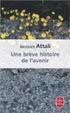 Cover of Une brève histoire de l'avenir