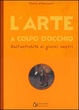 Cover of L' arte a colpo d'occhio