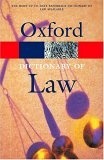 A Dictionary of Law (Oxford Paperback Reference S.)