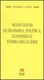 Cover of Nuovi studi di filosofia, politica, economia e storia delle idee