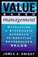Cover of Value Based Management