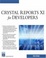 Cover of Crystal Reports XI for Developers