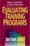 Cover of "Evaluating Training Programs"