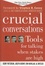 Cover of Crucial Conversations