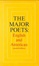 Cover of "The Major Poets: English and American"