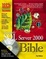 Cover of 'Microsoft SQL Server 2000 Bible with CD-ROM'
