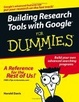 Cover of Building Research Tools with Google For Dummies