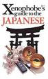 Cover of Xenophobe's Guide to the Japanese