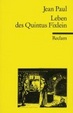 Cover of Leben des Quintus Fixlein.