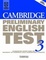 Cover of Cambridge Preliminary English Test 3 Student's Book