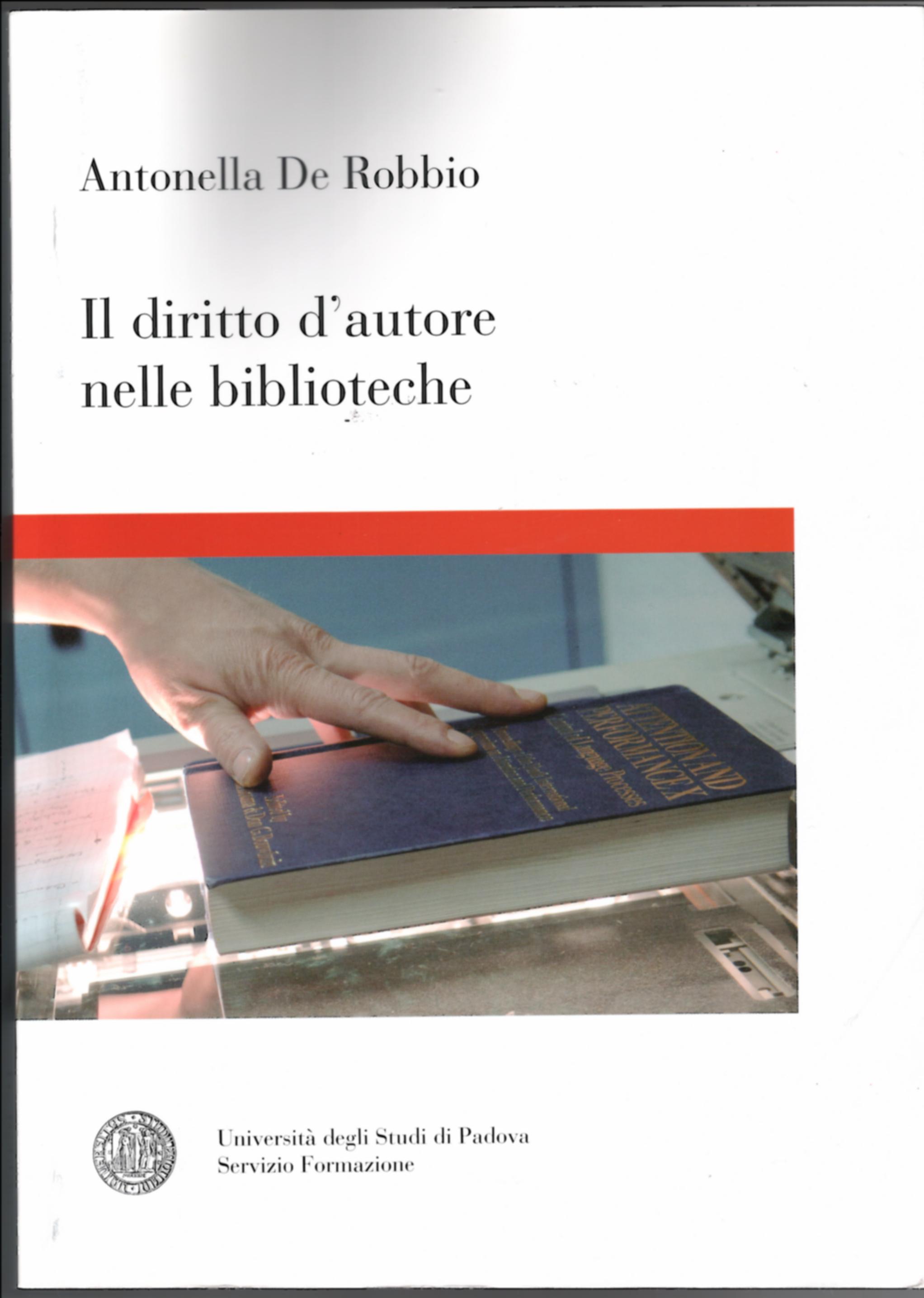 Image of Il diritto d'autore nelle biblioteche
