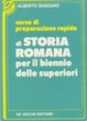 Cover of Corso di preparazione rapida di storia romana per il biennio delle superiori