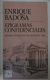 Cover of Epigramas confidenciales