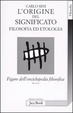 Cover of Figure dell'enciclopedia filosofica «Transito Verità» / L'origine del significato