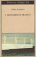Cover of I testamenti traditi