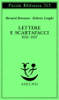 Cover of Lettere e scartafacci (1912-1957)