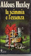 Cover of La scimmia e l'essenza