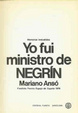 Cover of Yo fui ministro de Negrín