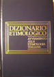 Cover of Dizionario etimologico