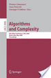 Cover of Algorithms and Complexity
