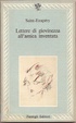 Cover of Lettere di giovinezza all'amica inventata