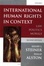 Cover of International Human Rights in Context