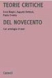 Cover of Teorie critiche del Novecento