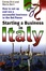 Cover of "Starting a Business in Italy"
