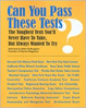 Cover of Can you pass these tests?