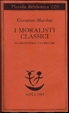Cover of I moralisti classici