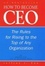 Cover of "How to Become a CEO"