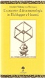 Cover of Il concetto di fenomenologia in Heidegger e Husserl