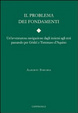 Cover of Il problema dei fondamenti. Da Arisotele a Tommaso d'Aquino all'ontologia formale