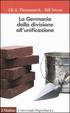 Cover of La Germania dalla divisione all'unificazione
