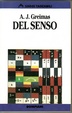 Cover of Del senso