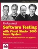 Cover of Professional Software Testing with Visual Studio 2005 Team System