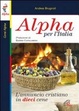 Cover of Alpha per l'Italia. L'annuncio cristiano in dieci cene