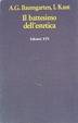 Cover of Il battesimo dell'estetica